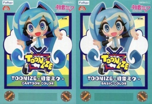 【超歓迎】 買取】初音ミク TOONIZE 全2種 フィギュア トゥーンナイズ ゲームキャラクター